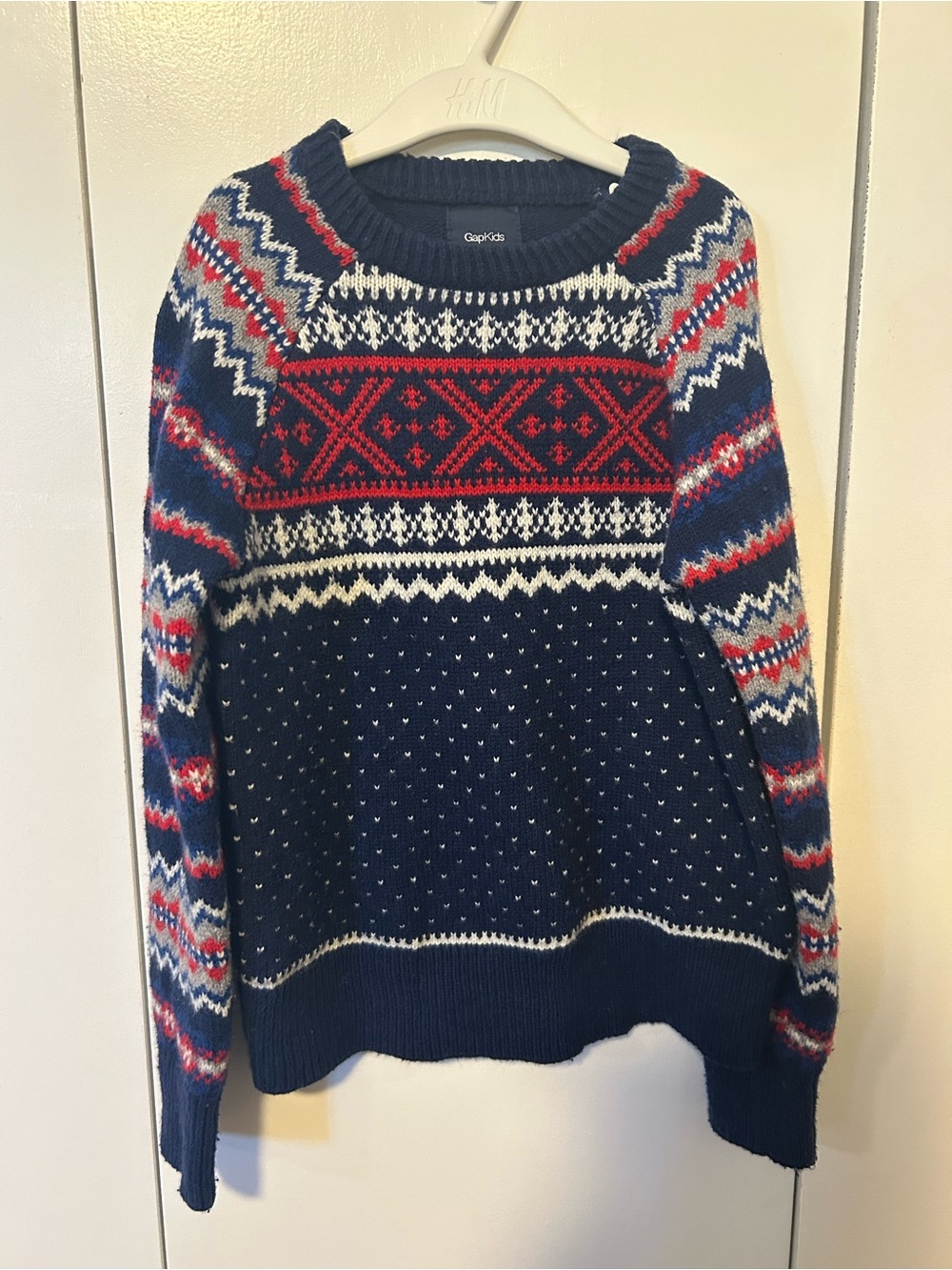 Gap boys fair isle sweater